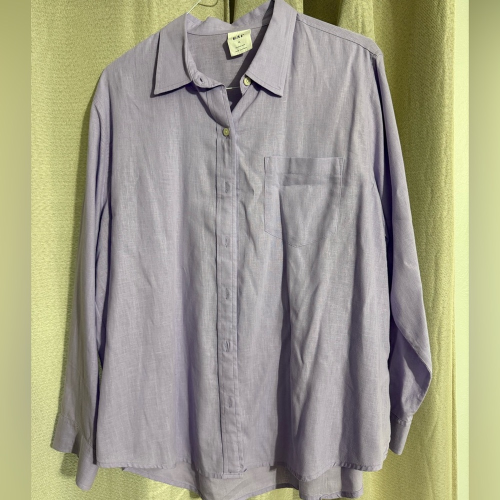 GAP Light Purple Easy Shirt